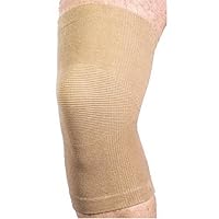 Maxar Cotton/Elastic Knee Brace - Beige