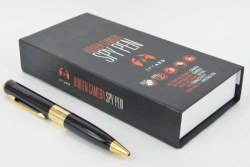 Hidden Spy Camera Pen by SPYARD® - Premium High Definition Video Spy Pen Camera Recorder - Free 4GB SD Card Included in this Spy Pen Audio and Video Recorder or Pinhole Camera - PC/Mac USB Cable + English User Manual - 30 Days Money Back Guarantee!
