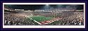 Buffalo Bills Football Ralph Wilson Stadium Panoramic Print Framed with Team Colors
