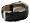 Peugeot Men's Silver-Tone Multi-Function Black Leather Strap Watch #2012BK