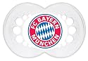 MAM 661747 - Ulti MAM Latex, Schnuller, Bundesliga: FC Bayern München, Doppelpack, sortiert: Farbe nicht frei wählbar