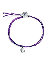 Alex Woo "Mini Cord Bracelet" Colored Cord Sterling Silver Mini Charm Bracelet
