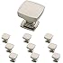 Franklin Brass P29542K-SN-B Satin Nickel 1-1/8-Inch Webber Kitchen Cabinet Hardware Knob, 10 pack