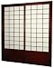 Zen Shoji Sliding Door Kit - Rosewood