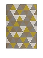 Alfombra Stella 200 (Multicolor/Oro)