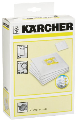 Childrens Toyshop  Heimwerken : Kärcher 6.414-824 Vliesfilterbeutel 5 Stück für VC 5