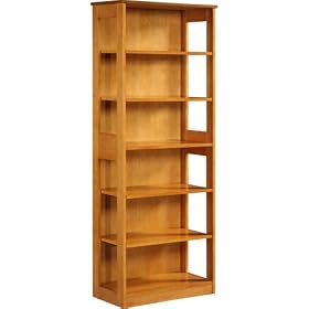 6 Shelf Bookcase - Mahogany by Altra Furniture