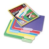 ESSELTE PENDAFLEX CORP. / ESS84370 / File Folders W/Erasable Tabs, 1/3 Cut, Top Tab, Ltr, Assorted, 30/pk / Sold as 1 PK