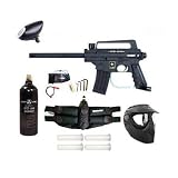 Paintball Gun US Army Alpha Black Deluxe Tippmann Marker Set