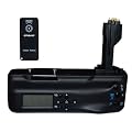 Polaroid Wireless LCD Display Performance Battery Grip For Canon Eos 5D Mark II Digital Slr Camera - Remote Shutter Release Included