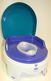 Precious Ones 4-in-1 Potty, Secure-Adjust Trainer, Storage Step Stool and PottEase Liners