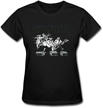 FUSHUO20WTW Women's Descendents T-shirt Size L Black