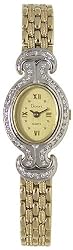 Geneve 14k Gold & Diamond Ladies Luxury Swiss Jewelry Watch Champagne dial Quartz 14kt
