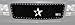 RBP 251052 RX Series Black Studded Frame Main Grille, (1 Piece)