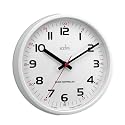 Acctim Commander Radio Controlled Wall Clock, 8 Inch