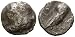 Arabia - Palestine, Imitation of Athens, c. 3rd Century B.C.; Silver Obol