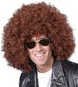 afro mega-huge,brown wig box