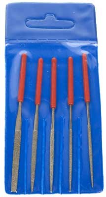 SE Diamond Needle Files, 3.25 5 pc set