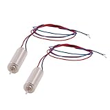 2 Pcs DC 3.7V 4mm x 12mm Cylinder Mini Coreless Motor for Model Aircraft Toy 2 Pcs DC 3.7V 4mm x 12mm Cylinder Mini Coreless Motor for Model Aircraft Toy