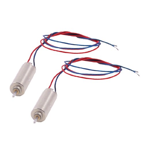 2 Pcs DC 3.7V 4mm x 12mm Cylinder Mini Coreless Motor for Model Aircraft Toy 2 Pcs DC 3.7V 4mm x 12mm Cylinder Mini Coreless Motor for Model Aircraft Toy