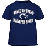 Penn State Nittany Lions Navy Blue Infant Start 'Em Young T-shirt