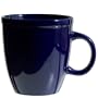 4 PAK - 18 oz. "Cleveland Jumbo Mocha" - Ceramic Coffee/Soup/Mocha Mugs. Blue