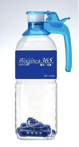 水素スティックでいつでも手軽に水素水が飲めます！元気の水 マグスティック３６５×５本＋専用ペットボトル 限定仕入！
