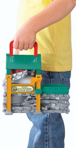 Imagen 6 de Thomas and Friends DC Engine - set de juego taller de reparación de coches