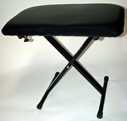 NEW 24" X 14" KEYBOARD PIANO PADDED THRONE STOOL BENCH