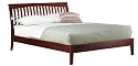 Modus Furniture Newport California King Platform Bed Cordovan