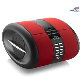 NAF NAF Sense Radio / USB / MP3 / CD Player - red