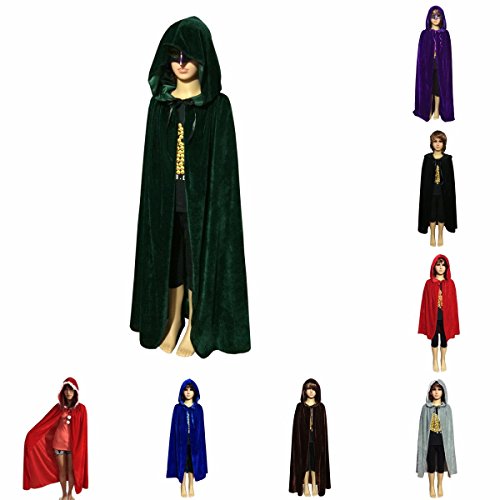 Samtree Unisex Kids Hooded Cloak Role Play Costume Cosplay Cape Playwear