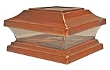 Woodway Products 870.1103 Solar Post Cap, 6-by-6-Inch