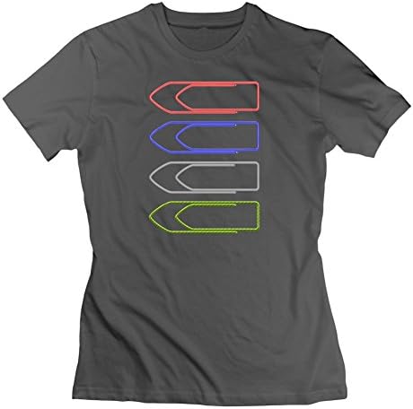 Women Creative Deepheather X-large Paper Clips Image Gray By Ebolam