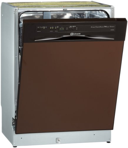 Bauknecht GSUK 5040 Di BR Unterbau-Geschirrsp&uuml;ler / AAA / 12 L / 1.05 kWh / 60 cm / Braun / Dekorf&auml;hig / Vollwasserschutz