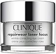 Clinique Repair Wear Laser Focus Wrinkle Correcting Eye Cream for Unisex, 0.5 Ounce