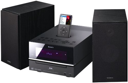 Sony CMTBX77DBI Mini-impianto stereo con Dock per iPod Sony CMTBX77DBI Mini-impianto stereo con Dock per iPod