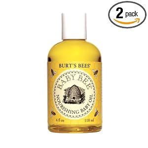Burt's Bees Baby Bee Nourishing Baby Oil, 4-Ounce Bottles by Burt's Bees