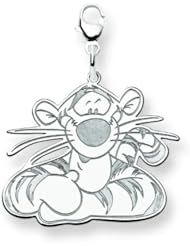 Sterling Silver Disney Tigger Lobster Clasp Charm