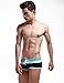 SEOBEAN Mens Low Rise Sexy Swimwear Boxer Brief Trunks 2208