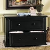 Home Office Ensemble File Console, Finish: Antique Cherry