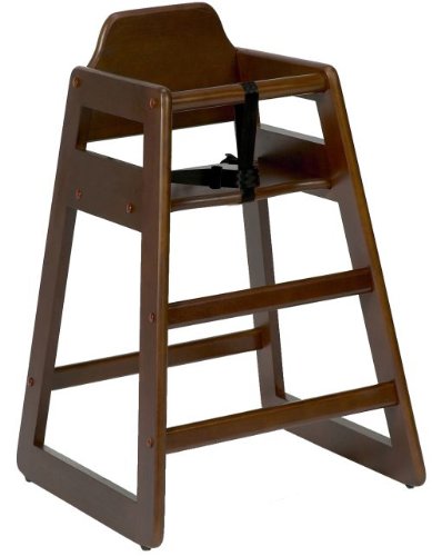 Eurobambino Walnut Wooden Highchair Eurobambino Walnut Wooden Highchair