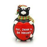 Our Name is Mud Christmas Cat Jar 4024386