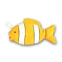 SunKid - Bouillotte - Poisson Clown Jaune