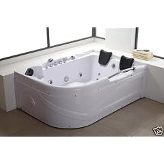 Whirlpool HEIZUNG Badewanne Eckbadewanne sofort 180x125
