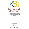 K�rperschaftsteuerrecht: K�rperschaftsteuergesetz mit K�rperschaftsteuer-Durchf�hrungsverordnung und K�rperschaftsteuer-Richtlinien: ... Stand: 1. Januar 2011