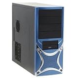 Atx Midtower 400W Black/blue