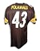 Troy Polamalu Signed Steelers Black Throwback Jersey