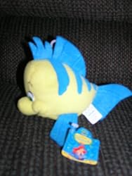 Disney Bean Bag Plush Little Mermaid Flounder