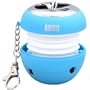 August MS310L - Mini-Lautsprecher - Tragbare Box mit integriertem Akku - 3,5 mm Audio In f�r MP3 Player / Computer / Handys - Blau